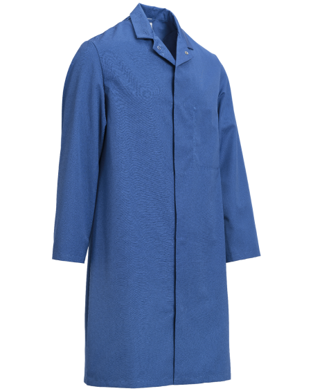 Fartuch Haccp 4089, niebieski - prawy bok