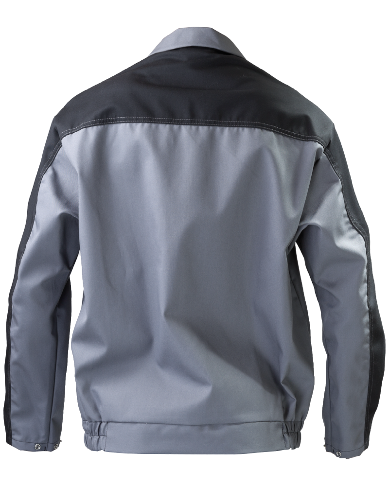 Bluza robocza Work, szaro-czarna - tył bluzy