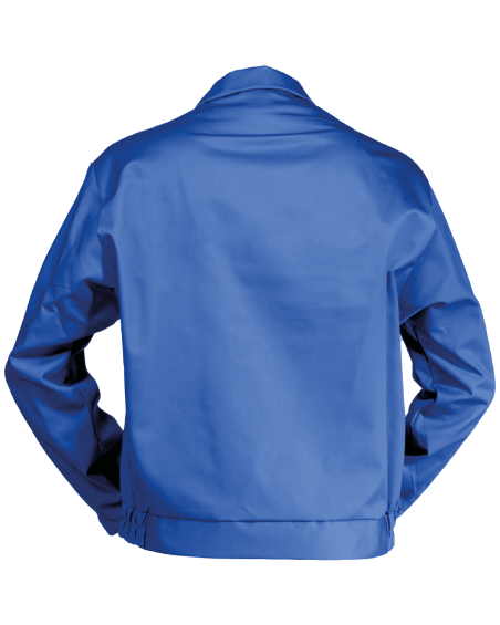 Bluza classic Kneiter, niebieska - tył bluzy