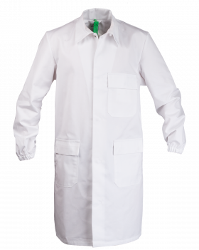 4892 Men’s White Lab Coat - Chemical Resistant