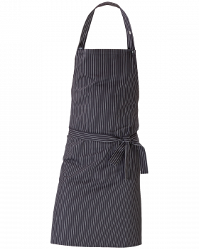 4454 Classic Butchers Bib Apron – Stripe