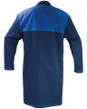 Fartuch roboczy PROFI, granatowo-niebieski - tył fartucha