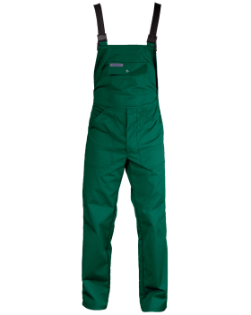 Ogrodniczki classic Kneiter, zielone - przód