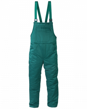 6001 Freezer Work Dungarees (Green)