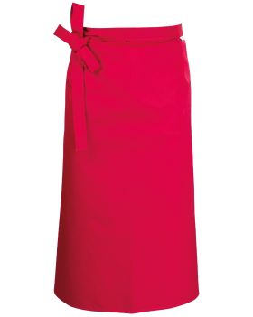 4257 Long Waist Apron, 90cm (Burgundy)