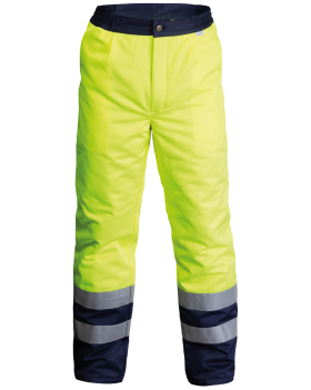 Spodnie Hi-Vis Ciepłochronne - przód spodni