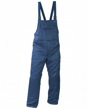 6001 Freezer Work Dungarees (Navy)