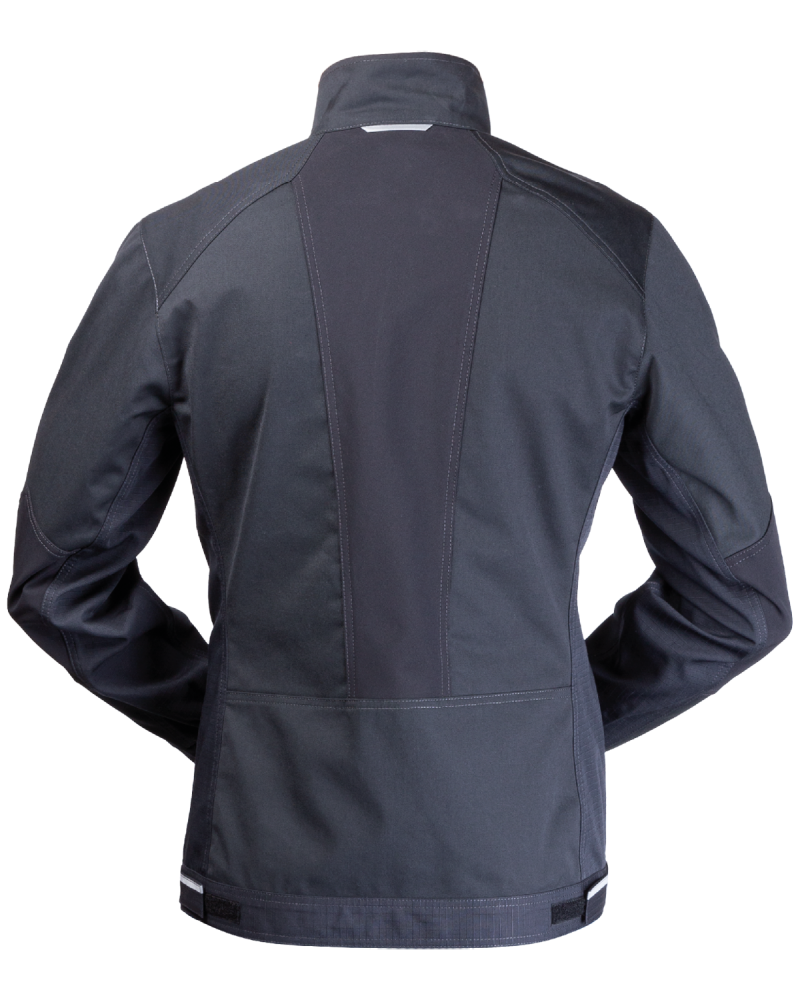 Bluza 3506 z odblaskami V-WORK (Czarny) - tył bluzy