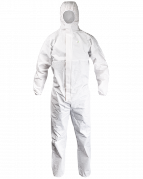 7185 PVC Disposable Coveralls – White