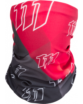 0004 Multifunctional Snood (Black and Red)