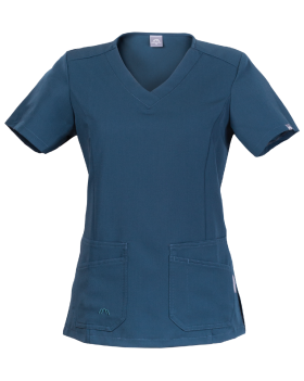 304V Medical Work Tunic (light blue) - front
