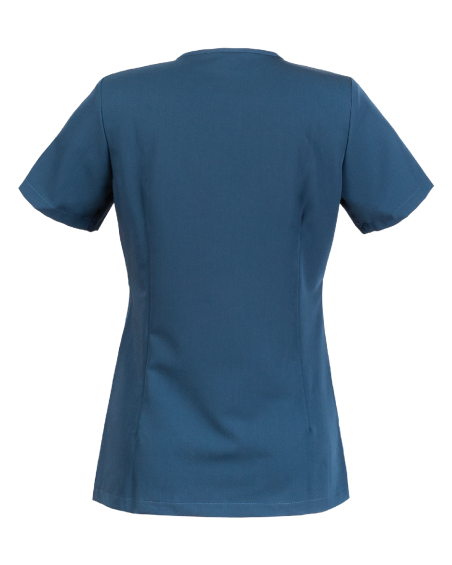 304V Medical Work Tunic (light blue) - back