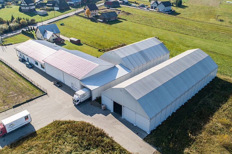 Modern machinery park